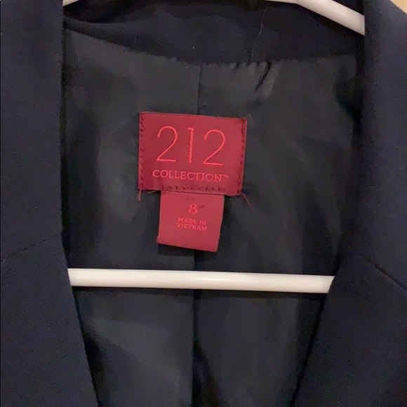 212 Collection Navy Blue Blazer - Picture 4 of 5